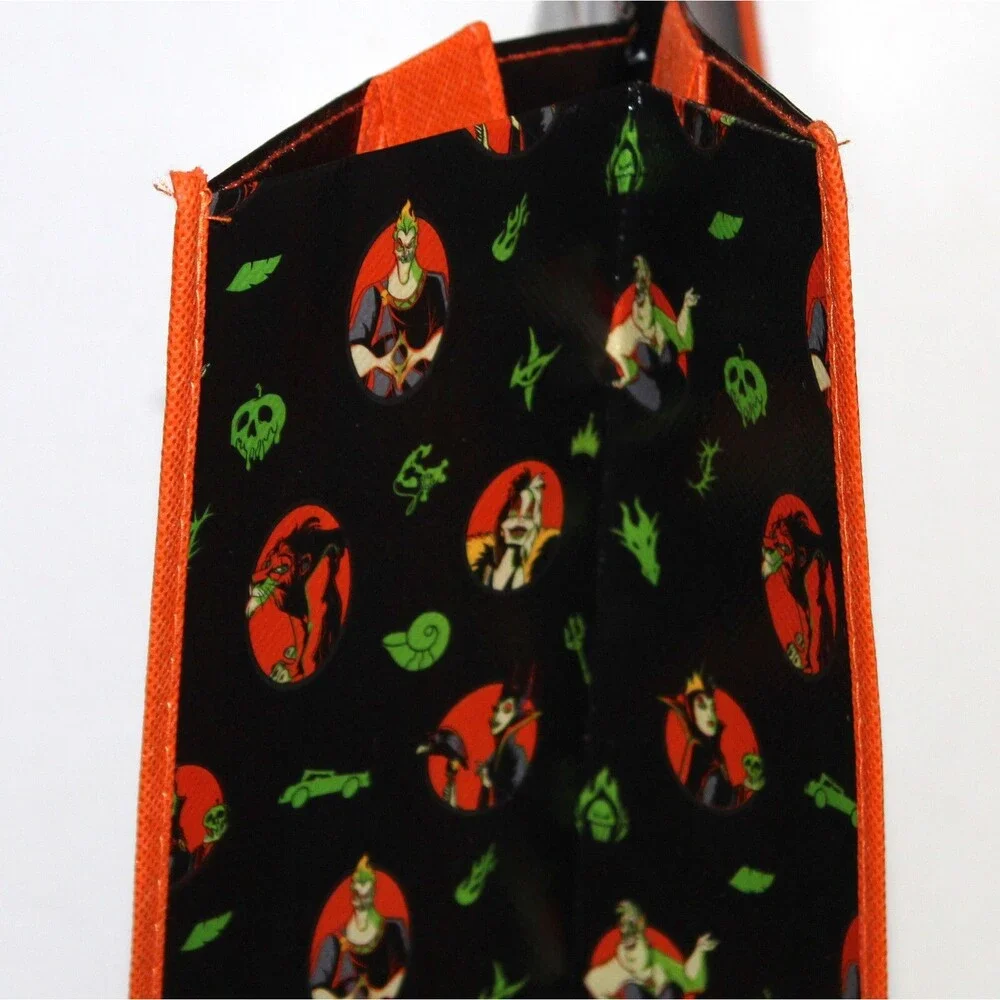 Disney Tote Bag Queen Of Halloween black orange Wicked Evil Queen NEW